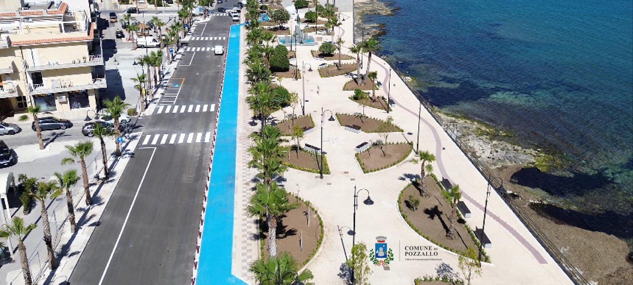Lungomare Raganzino: entro l’estate il nuovo volto del waterfront pozzallese