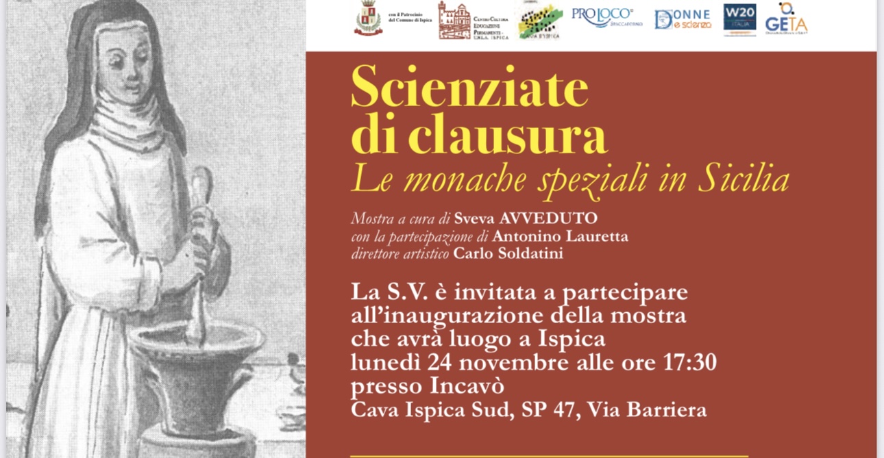“Scienziate di clausura”: la mostra sulle monache speziali di Sicilia apre a Ispica