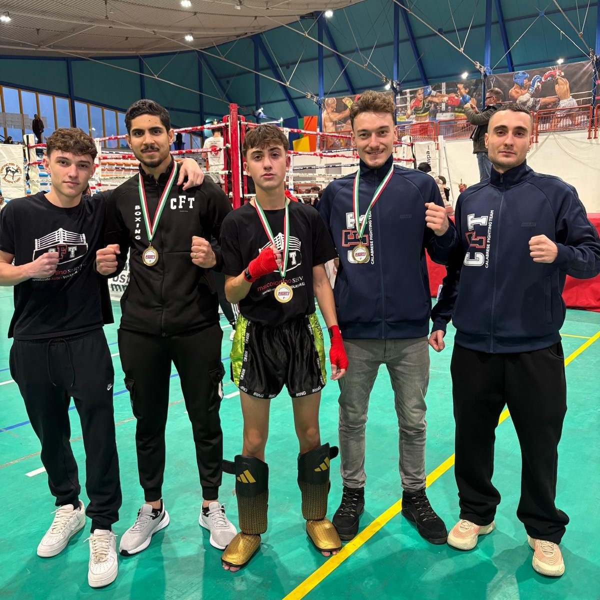 Fight 1, tre ori a Rosolini per il Calabrese Fighting Team Modica