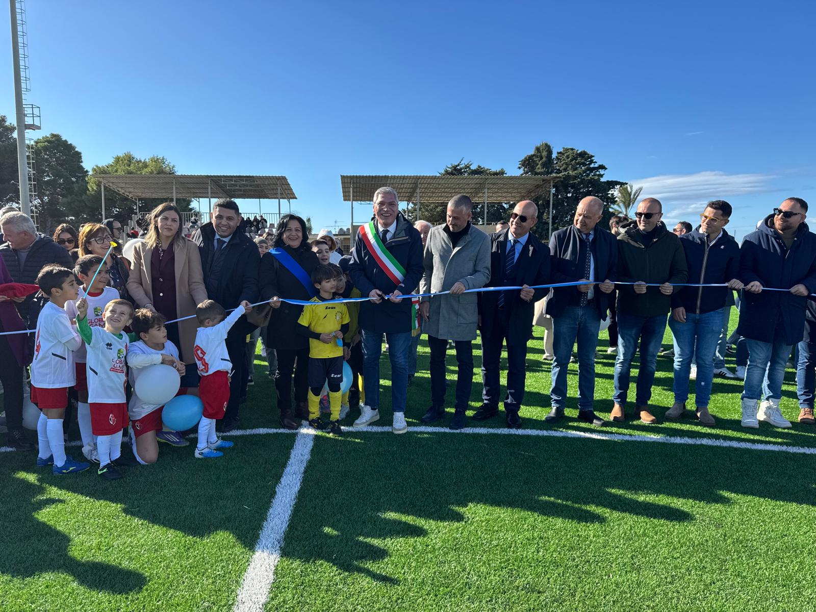 Santa Croce Camerina ritrova la sua casa del calcio: inaugurato nuovo stadio comunale