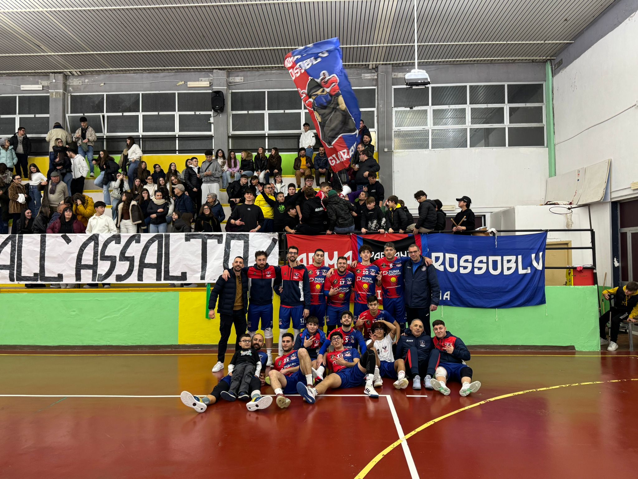 Serie C maschile: l’Asd Giarratana Volley risponde con un netto 3-0 al Paternò