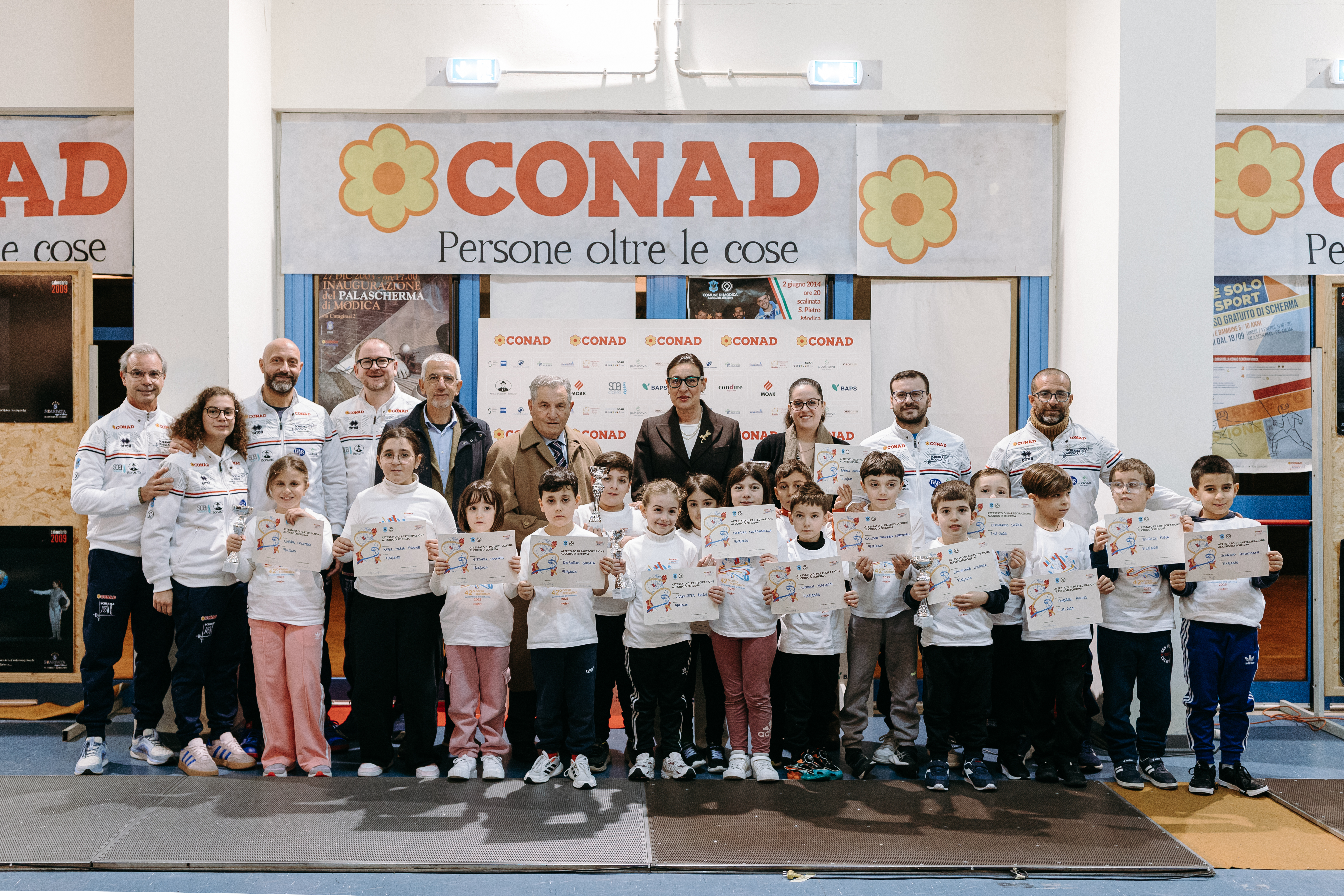 Scherma a Modica, bambini in pedana: emozioni e talento al saggio finale