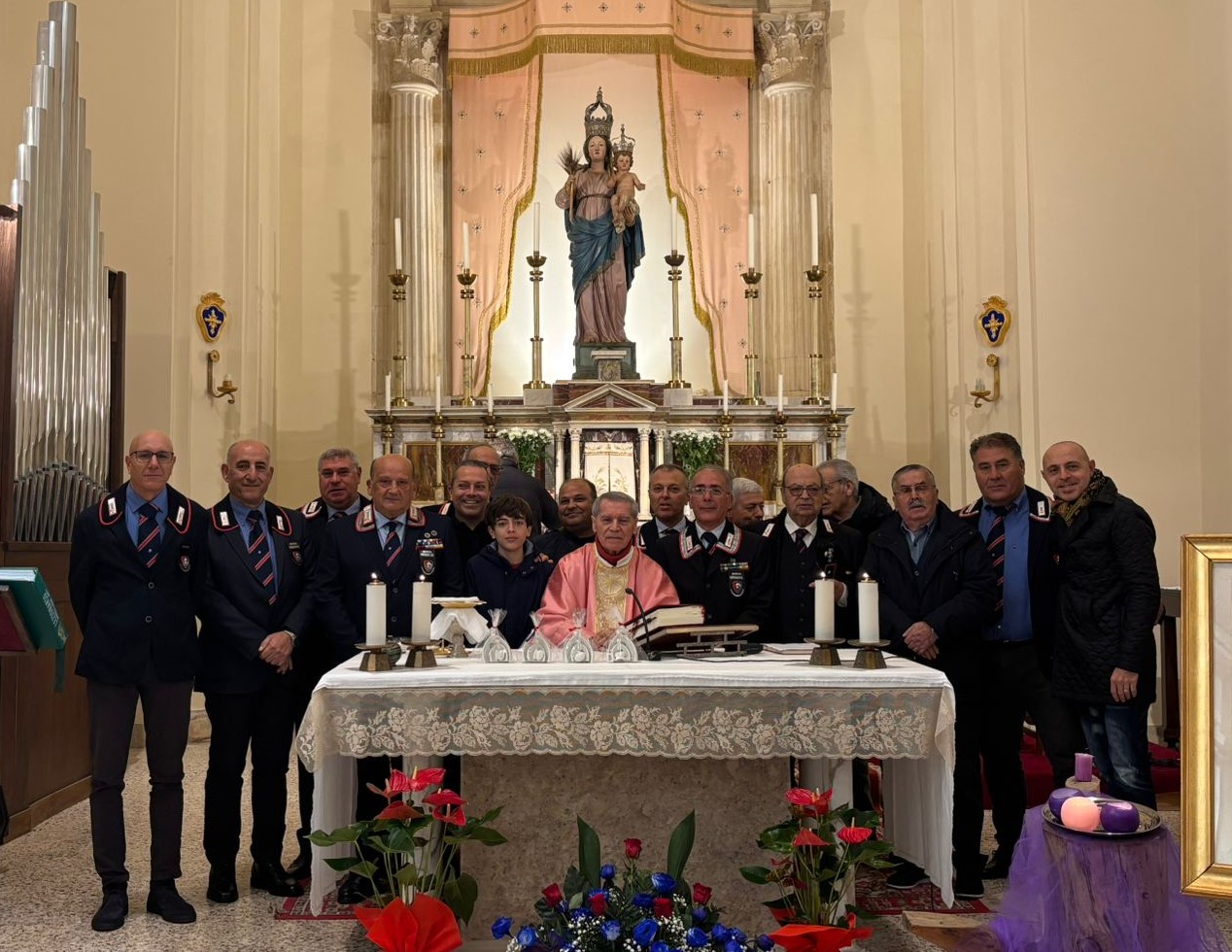 Ritrovo natalizio dei carabinieri in pensione di Comiso: il ricordo di un eroe ucciso dalla ‘ndrangheta