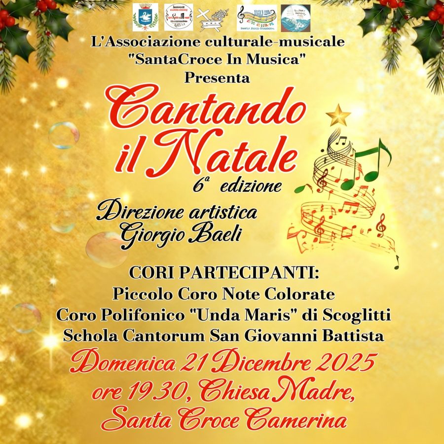 Rassegna di cori “Cantando il Natale” a Santa Croce Camerina