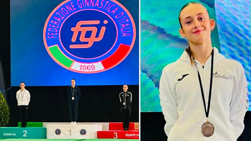 La ginnasta sciclitana Carola Modica vice campionessa italiana di corpo libero