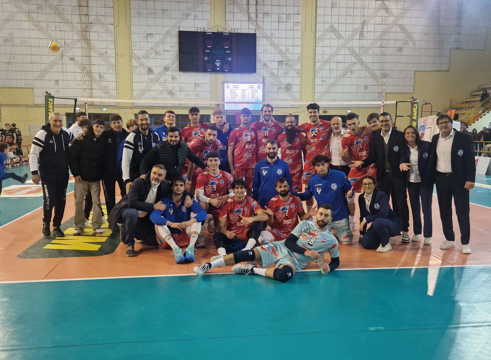 Volley Modica dominante: 3-0 su Terni Volley Academy al “PalaRizza”