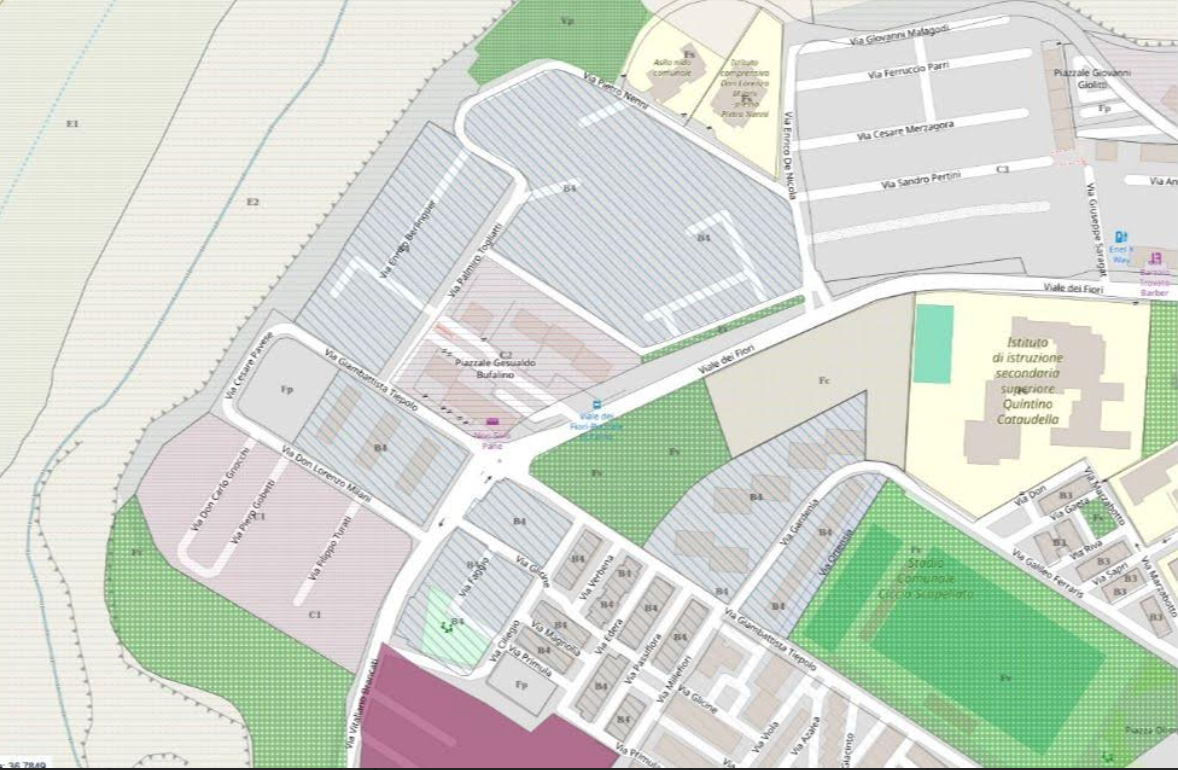Così cambierà il quartiere di Jungi di Scicli