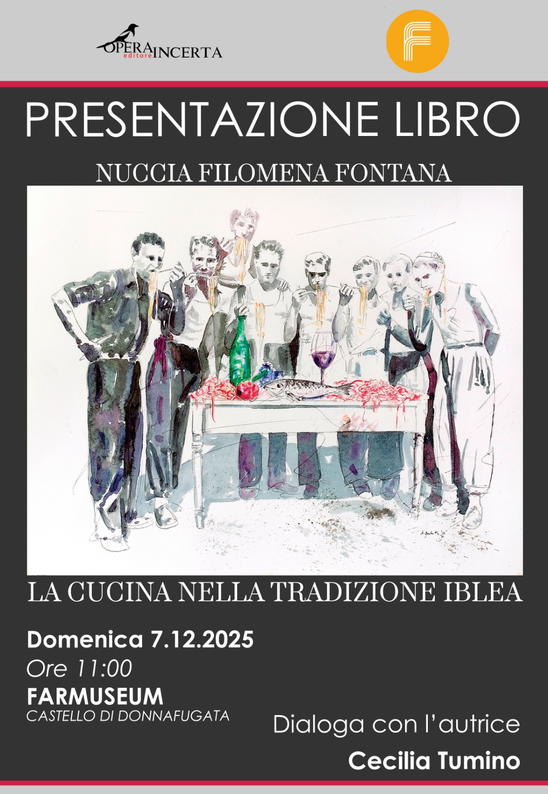La tradizione culinaria iblea diventa un libro: presentazione al Donnafugata Farmuseum