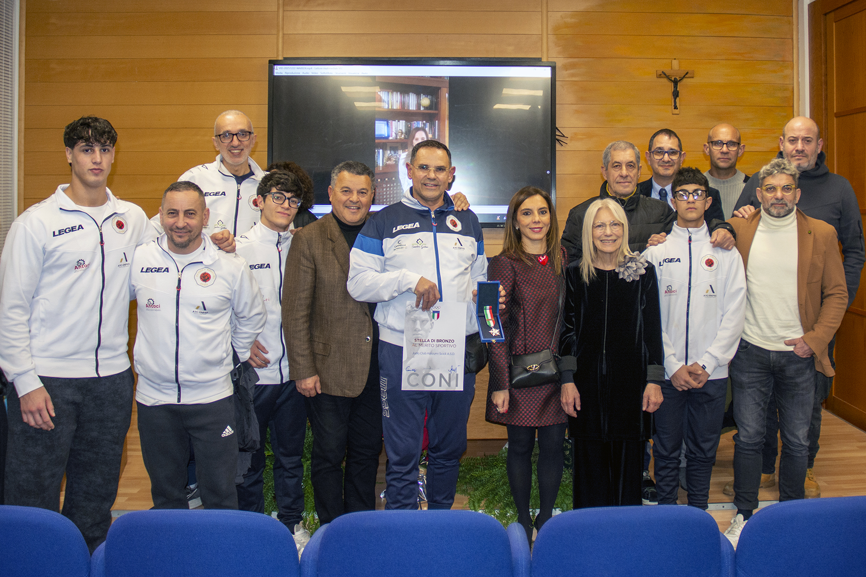 A Maurizio Pelligra ed alla Koizumi Judo di Scicli la Stella di Bronzo al merito sportivo