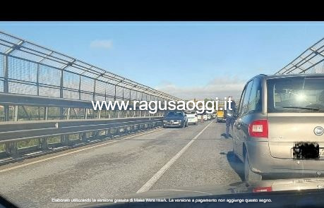 Tempi difficilissimi per gli automobilisti: da lunedì il via ai lavori sul Ponte Guerrieri sulla Modica-Ragusa