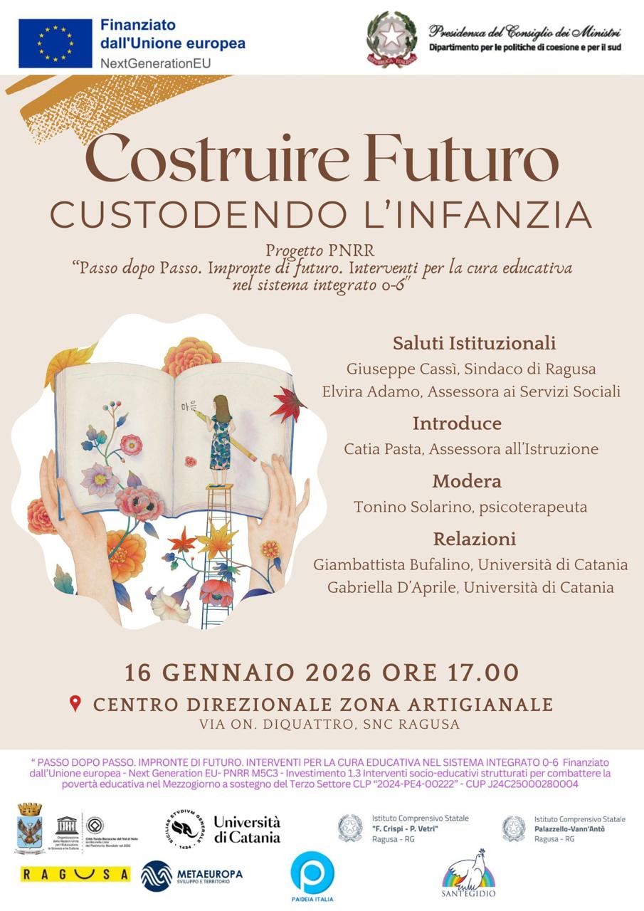 Custodire l’infanzia per costruire il futuro a Ragusa