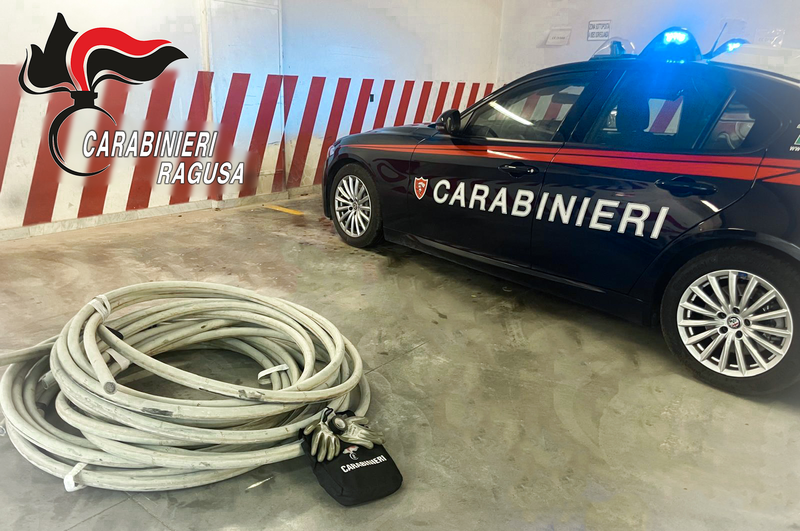 Tagliavano cavi telefonici nella notte: due arresti a Contrada Marza