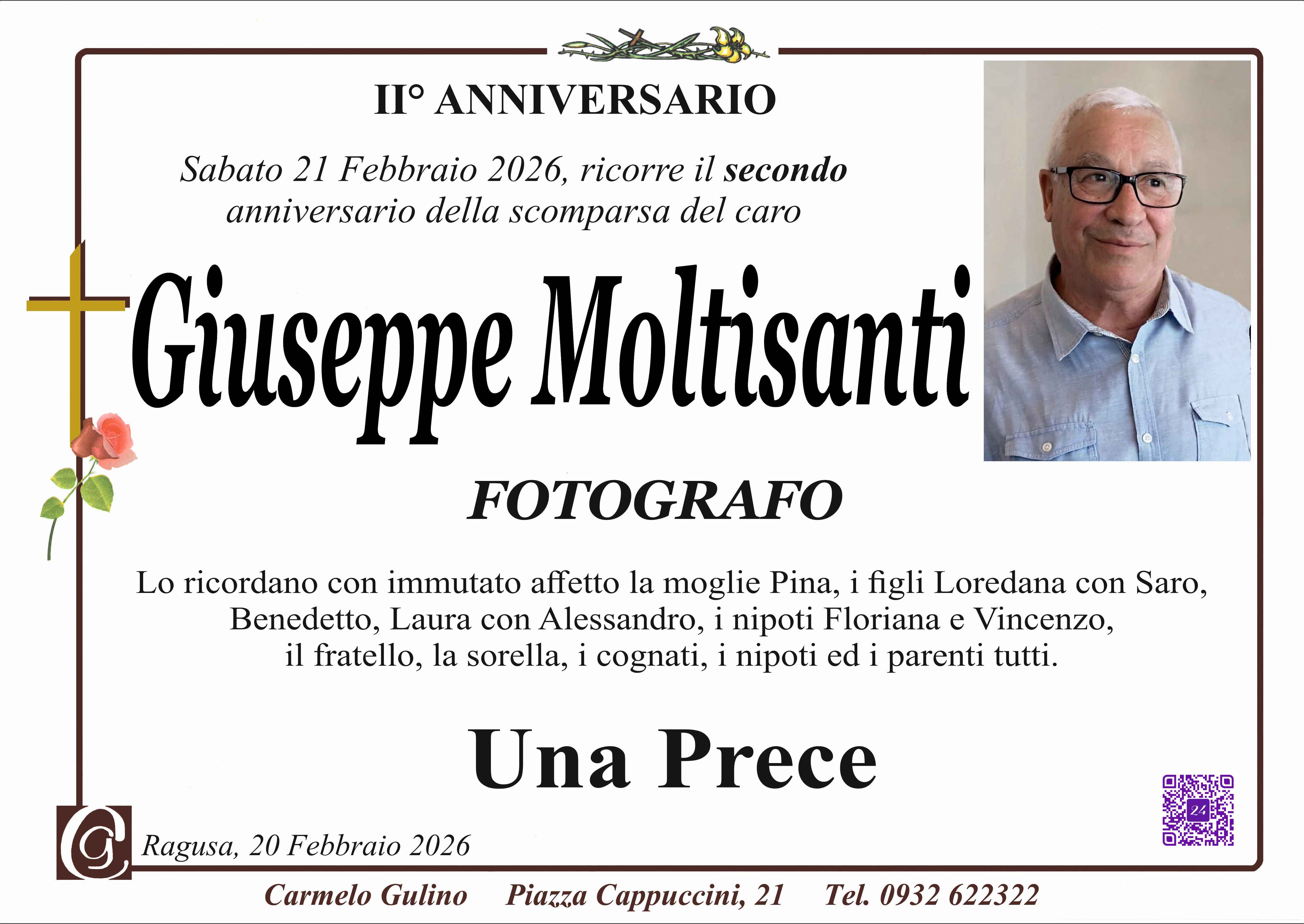 Anniversario: Giuseppe Moltisanti