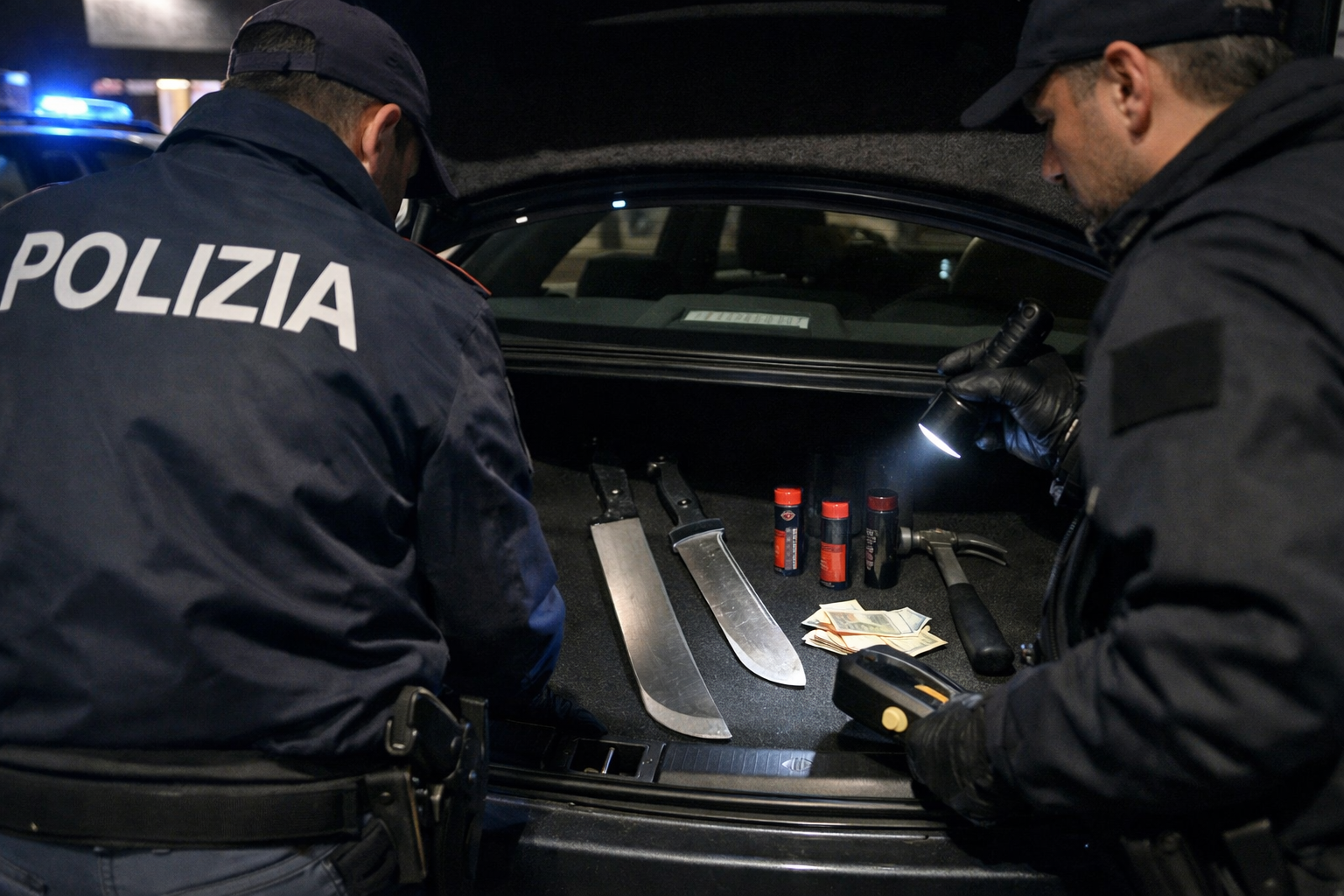 Padova, rissa sventata tra stranieri: in auto di un residente di Ragusa trovati machete, spray urticante