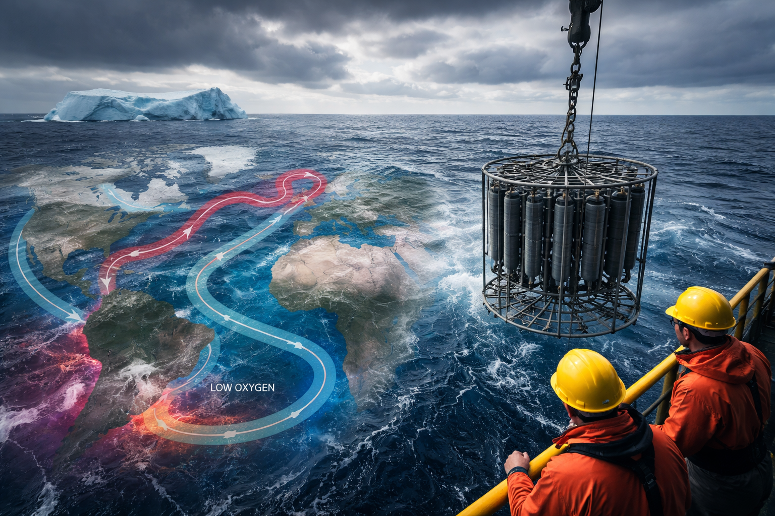 L’Atlantico del Nord “senza respiro”: le acque profonde invecchiano e cala l’ossigeno