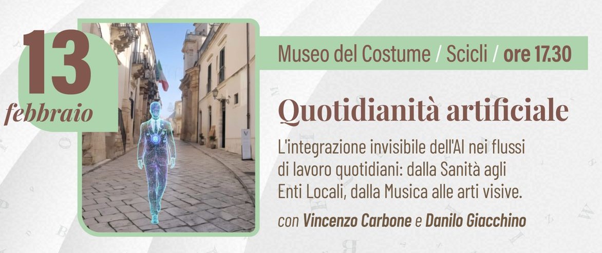 Scicli: al Museo del Costume prende il via la rassegna culturale con “Quotidianità artificiale”