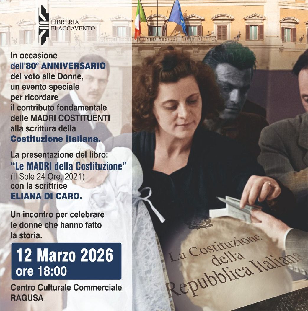 Ragusa celebra le Madri Costituenti: incontro per gli 80 anni del voto alle donne