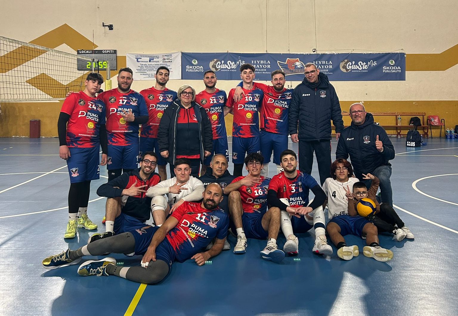 Asd Giarratana Volley: sabato da incorniciare, doppio 3-0 per maschile e femminile