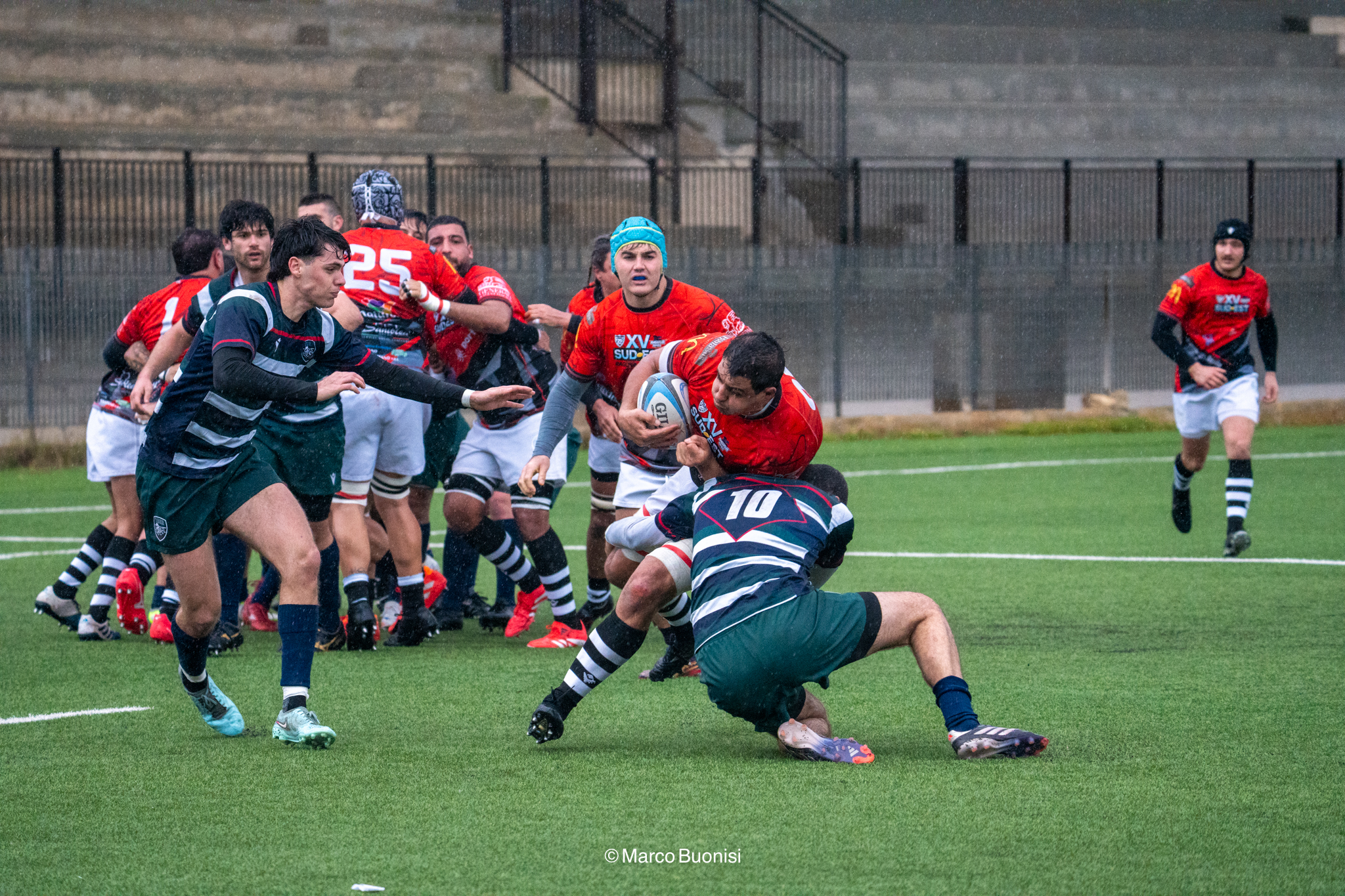 Rugby: il XV del Sud-Est travolge il Villa Pamphili 46-15 e vola al quarto posto