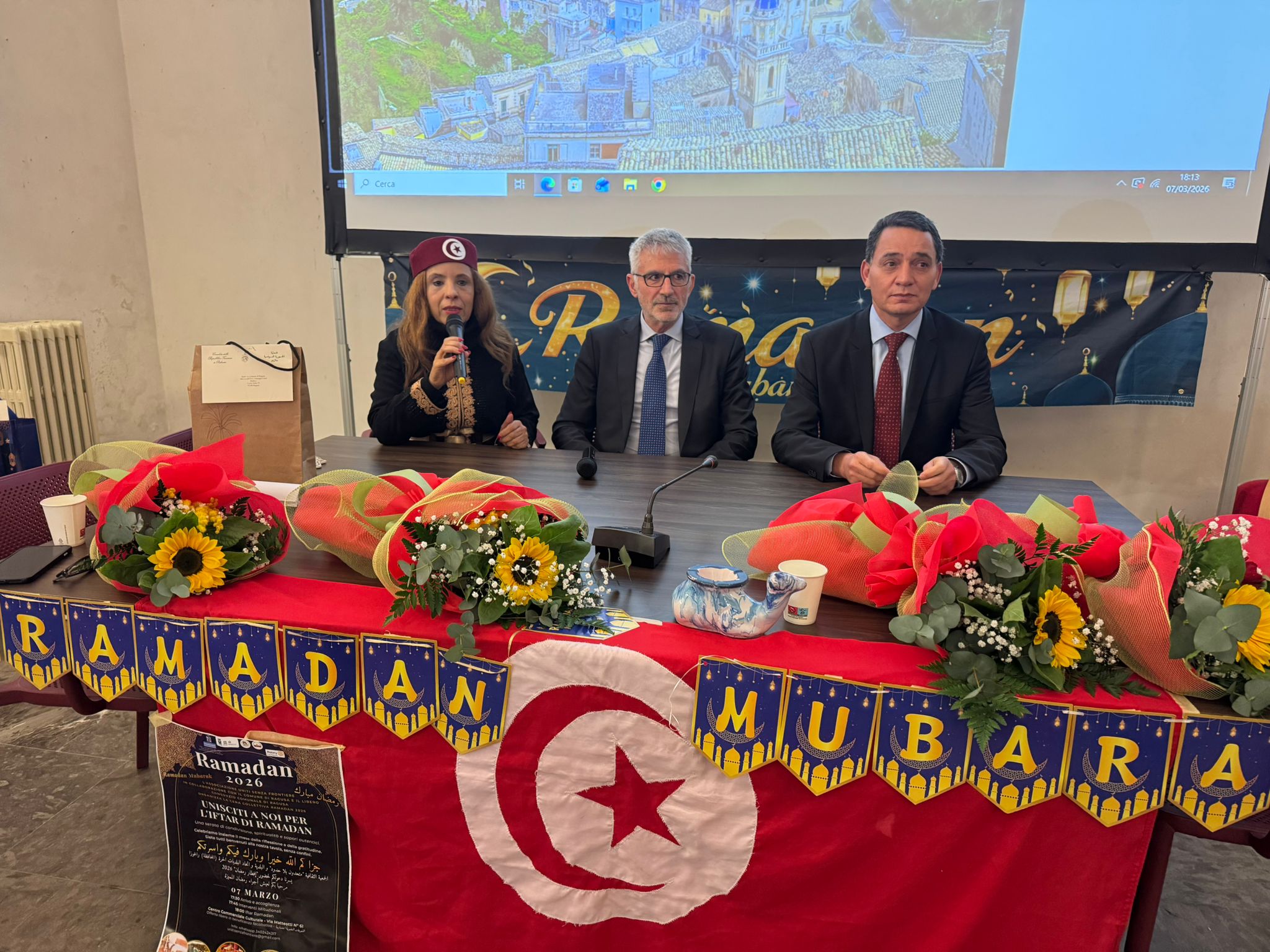 Ragusa abbatte i muri: il Ramadan diventa festa di tutti nel segno della fratellanza. E’ intervenuto il console Mahjoub durante l’Iftar