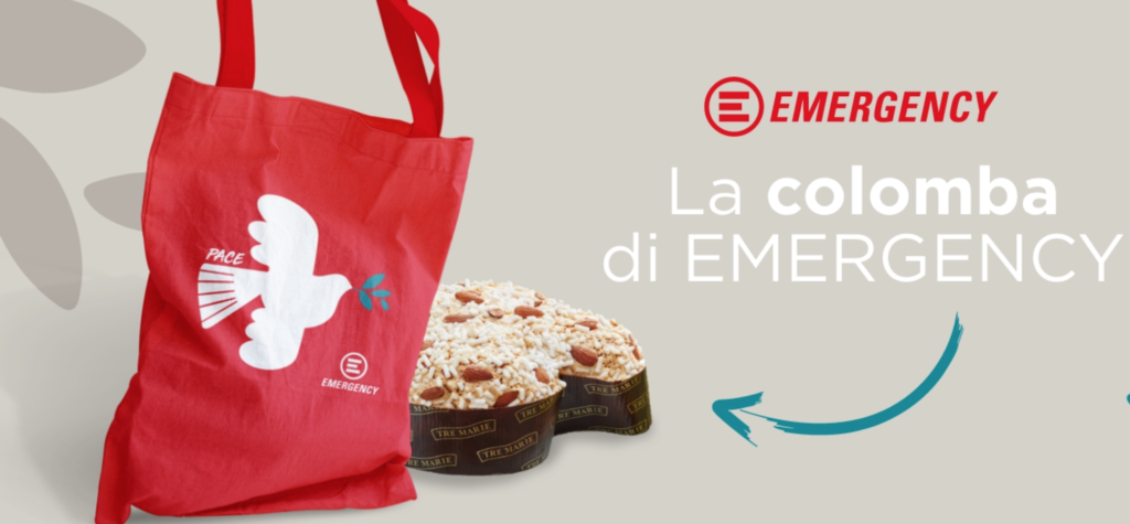 La Colomba di Pace di EMERGENCY: il dolce solidale che sostiene le vittime di guerra