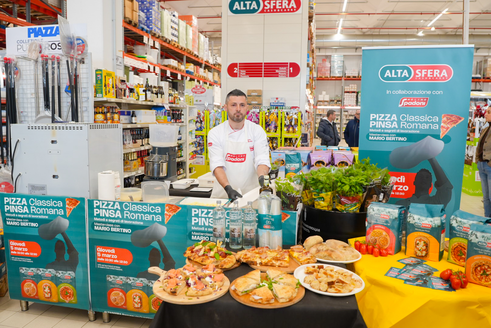 Pizza e pinsa protagoniste da Altasfera Ragusa: formazione e tecniche d’impasto con lo chef Mario Bertino