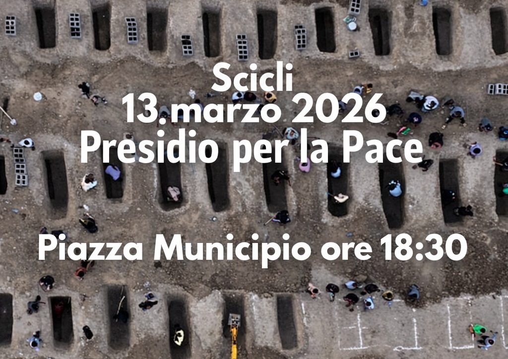 Scicli in piazza contro la guerra: “Stop all’escalation militare e alle basi italiane”