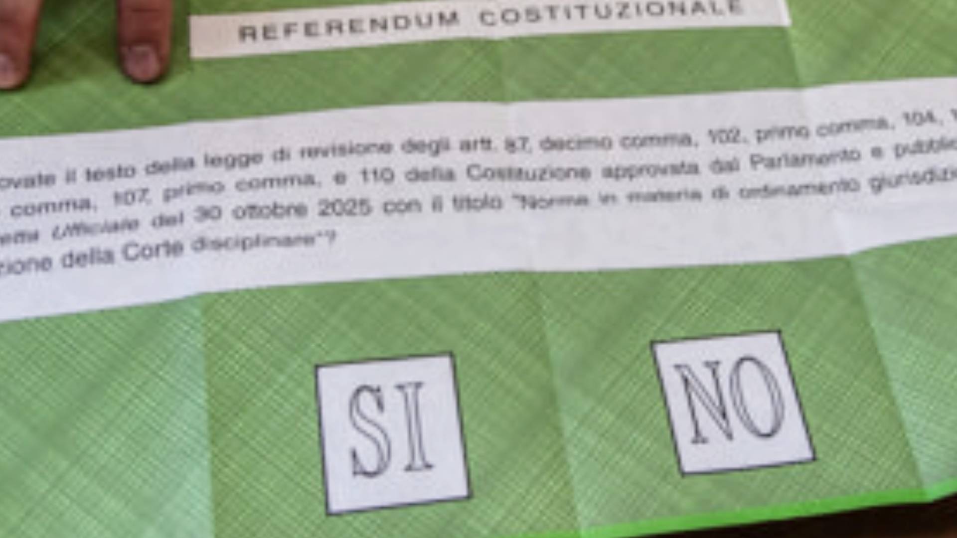 Referendum sulla Giustizia, primo verdetto dei sondaggi: No tra 49% e 53%. Affluenza Ragusa al 53,06%