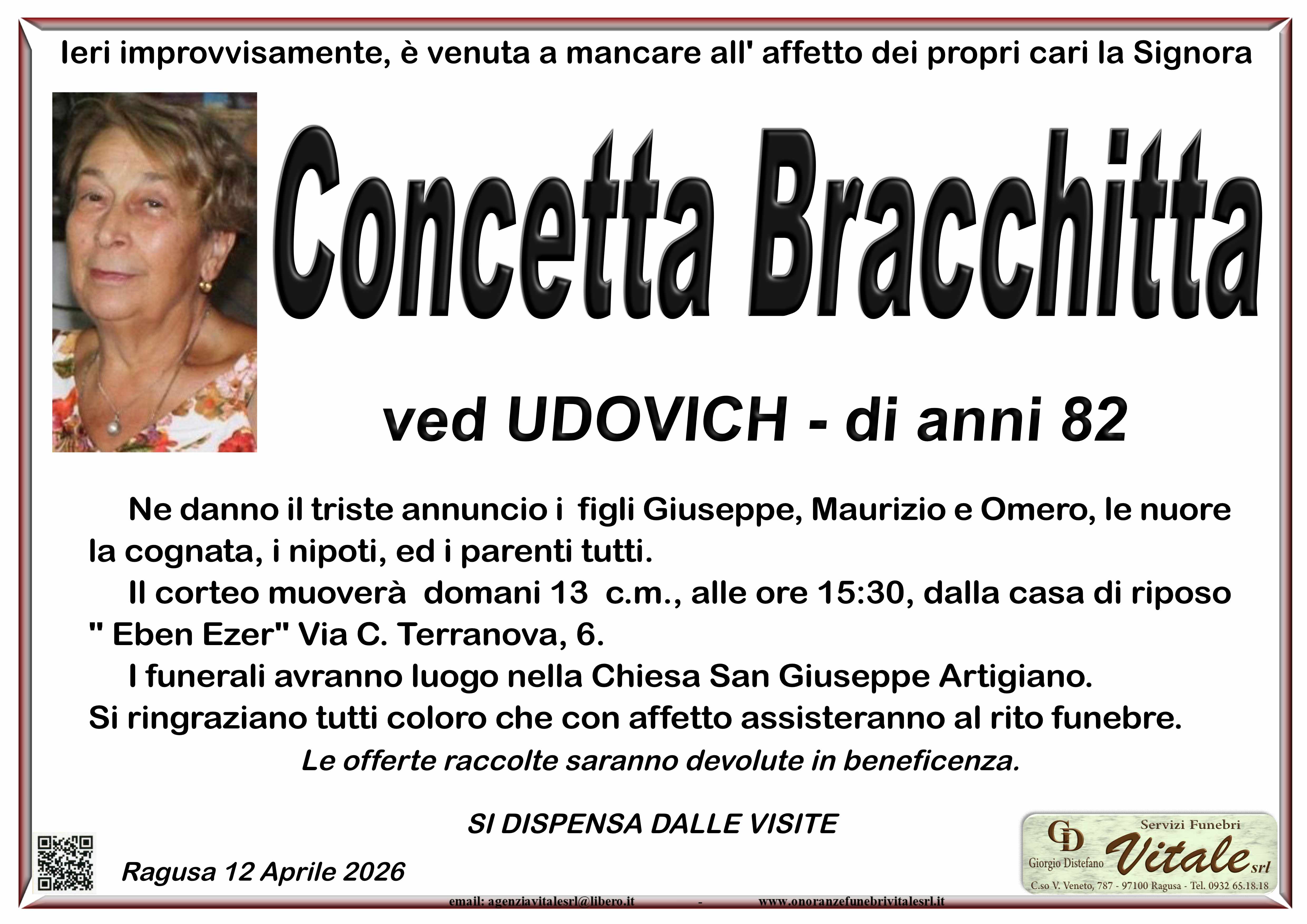 Necrologi: Concetta Bracchitta
