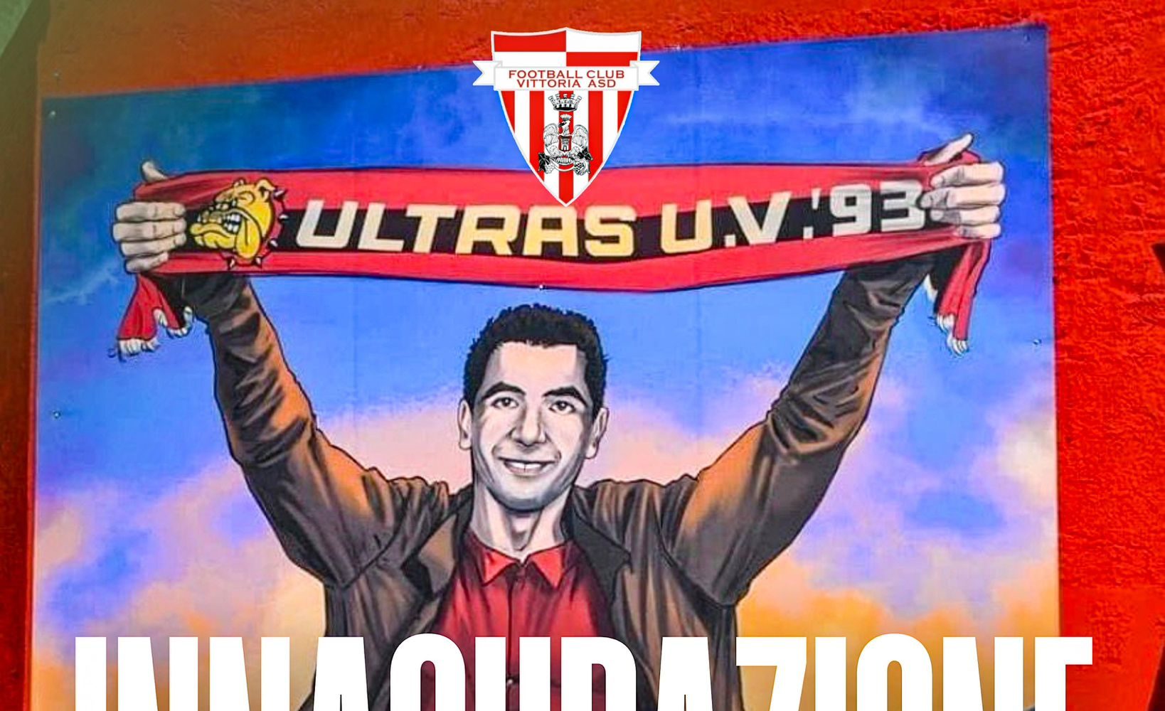 Murales allo stadio di Vittoria: arte e tifo per ricordare Turi Ottone