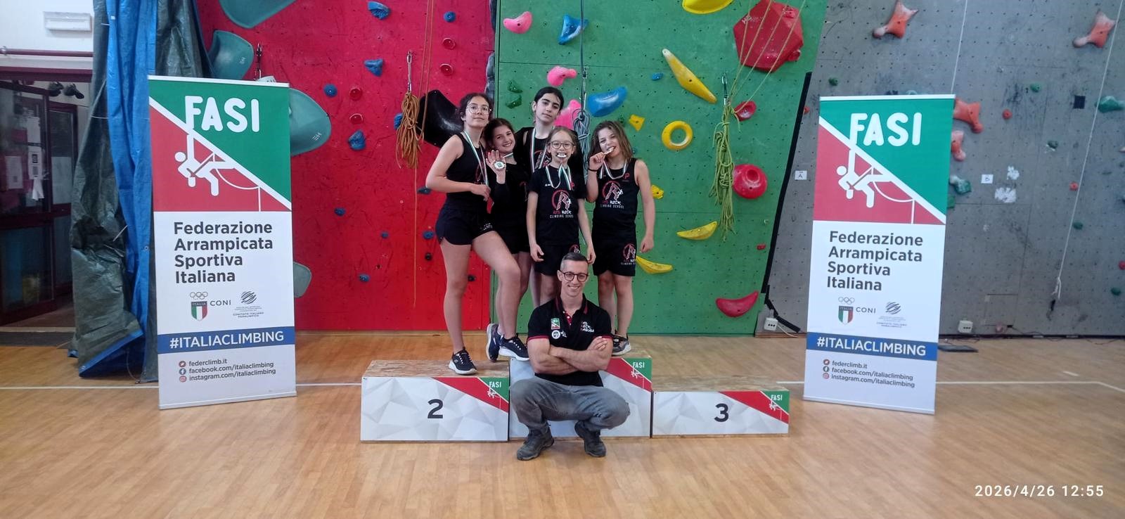 Red Rock e impresa a Ragalna: tre atleti volano ai campionati nazionali di Arco