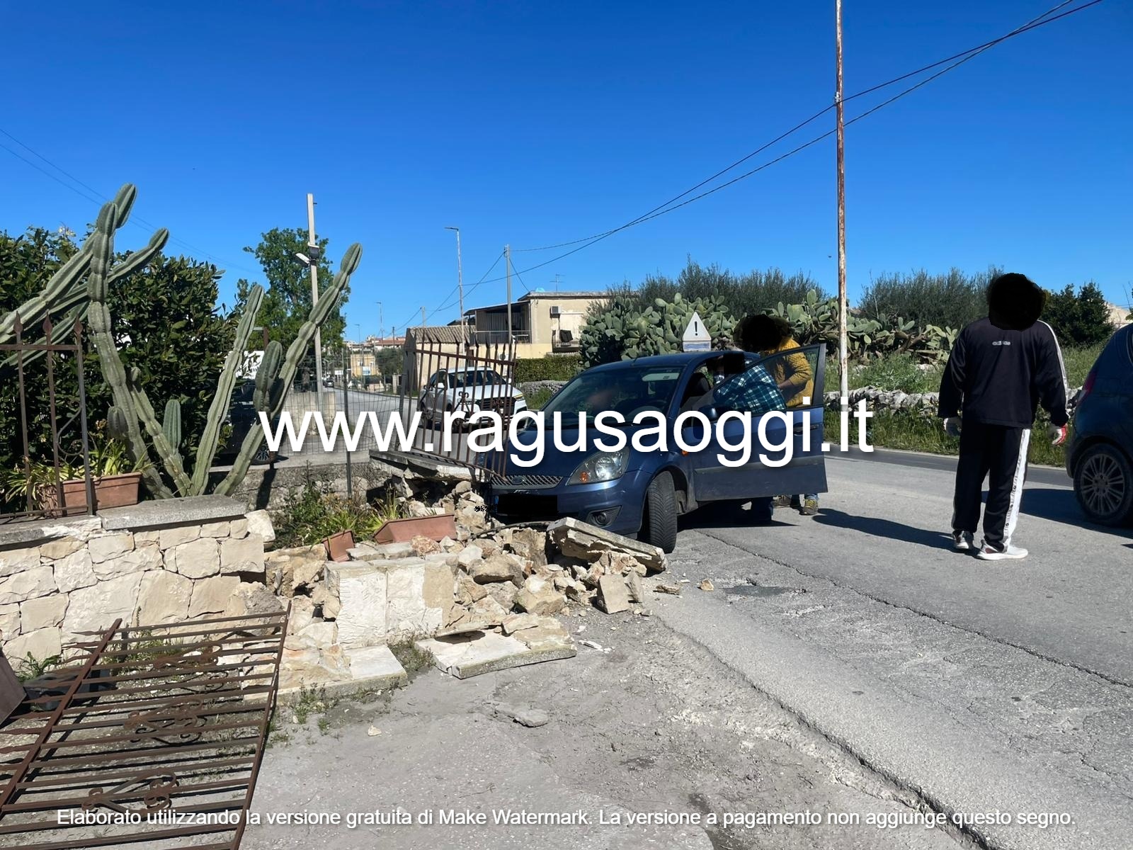 Incidente stradale autonomo a Modica sulla Nazionale Modica-Ispica: un 93enne alla guida