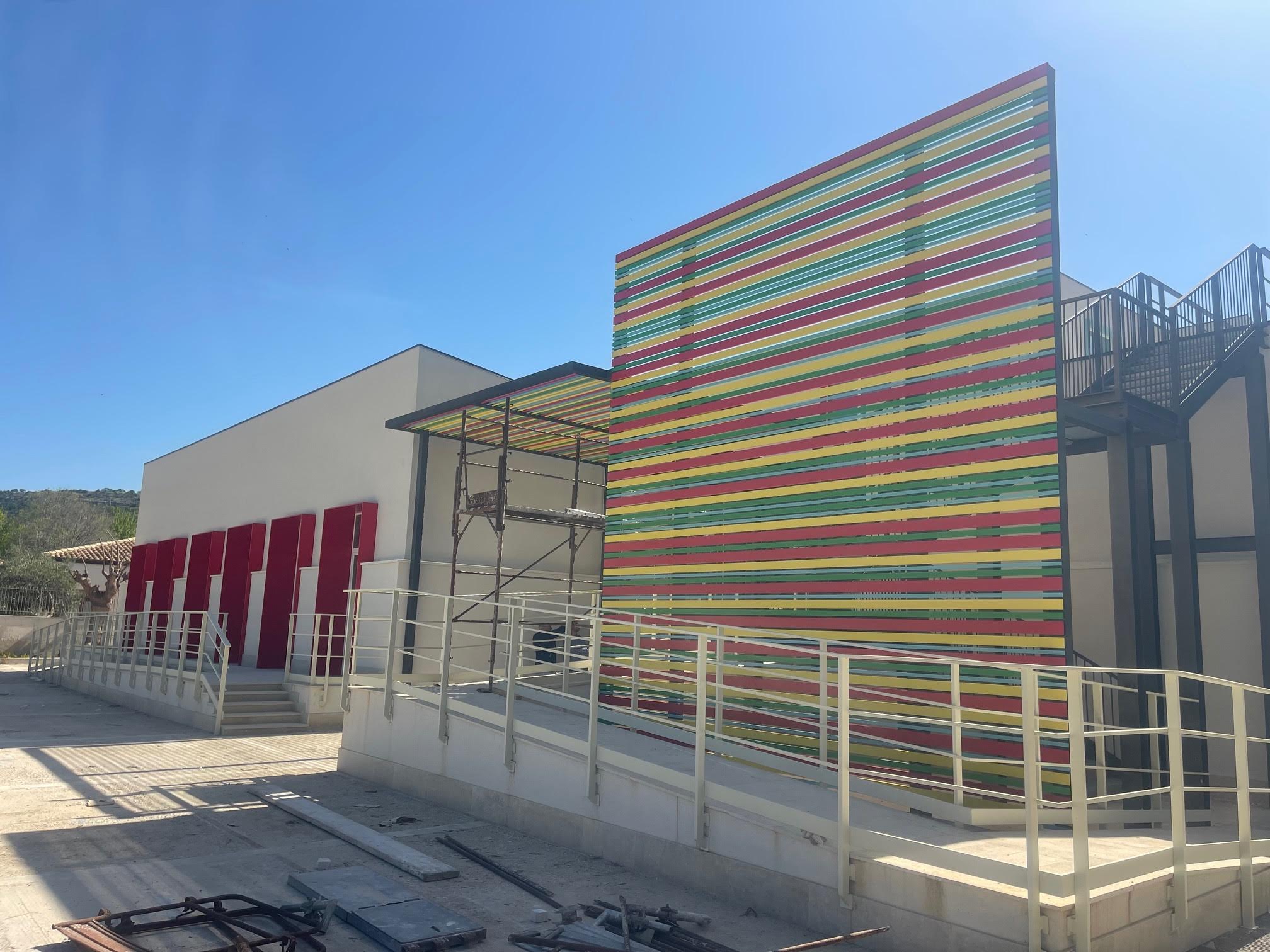I mille colori del nuovo asilo di Scicli