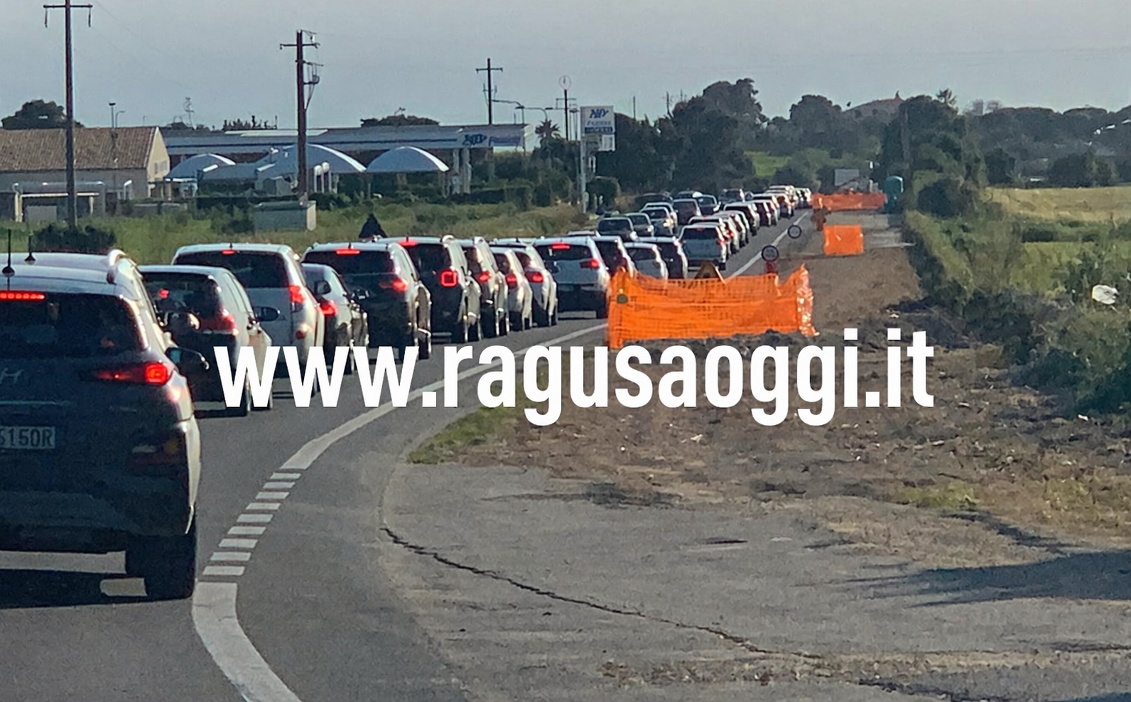 Ragusa-Marina di Ragusa: cantieri, caos e allarme sicurezza sulla strada per il mare