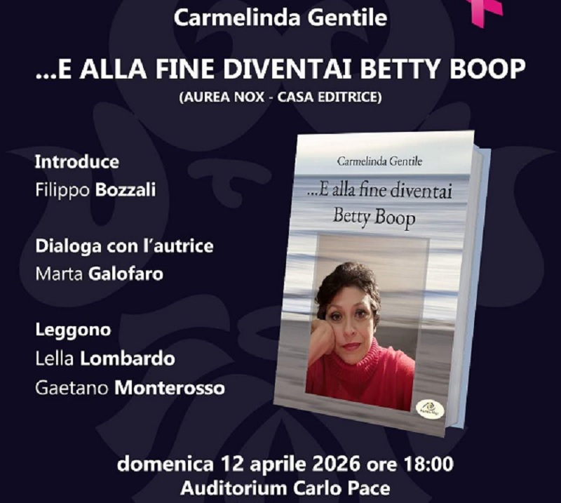 Carmelinda Gentile a Comiso: la “Beba” di Montalbano, moglie di Mimì Augello, presenta il suo libro