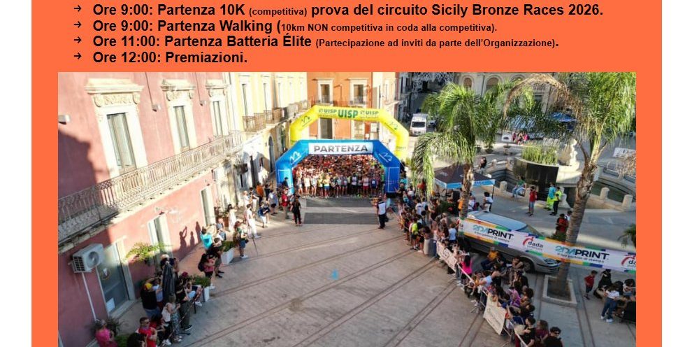Comiso si accende: il 3 maggio torna la grande sfida della Comiso Race & Élite