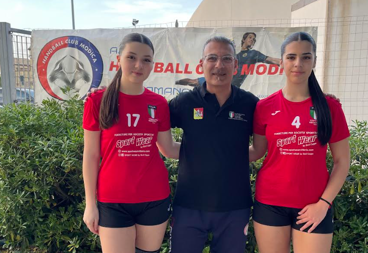 Due giovani talenti dell’H.C. Modica volano al progetto nazionale FIGH “CONI Open”: convocate Bianca Di Natale ed Emma Incardona