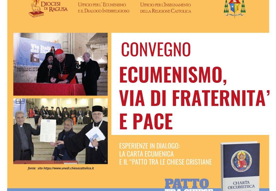 A Ragusa il cammino dell’unità: Chiese cristiane insieme per pace e fraternità