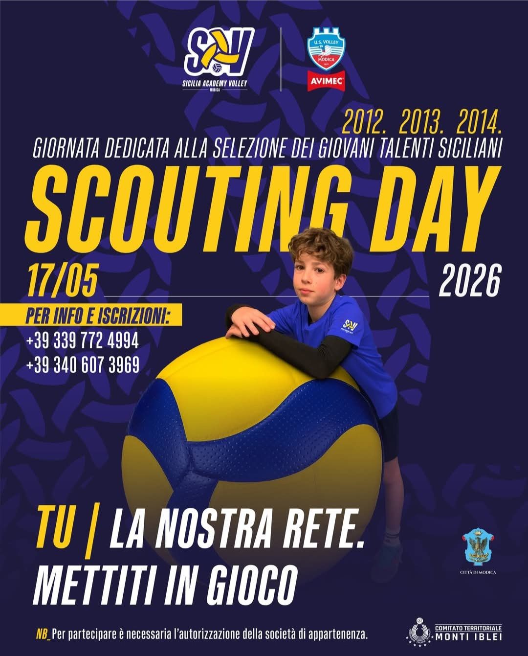 Sicilia Volley Academy: al via il sogno dei giovani talenti. A Modica lo “Scouting Day”