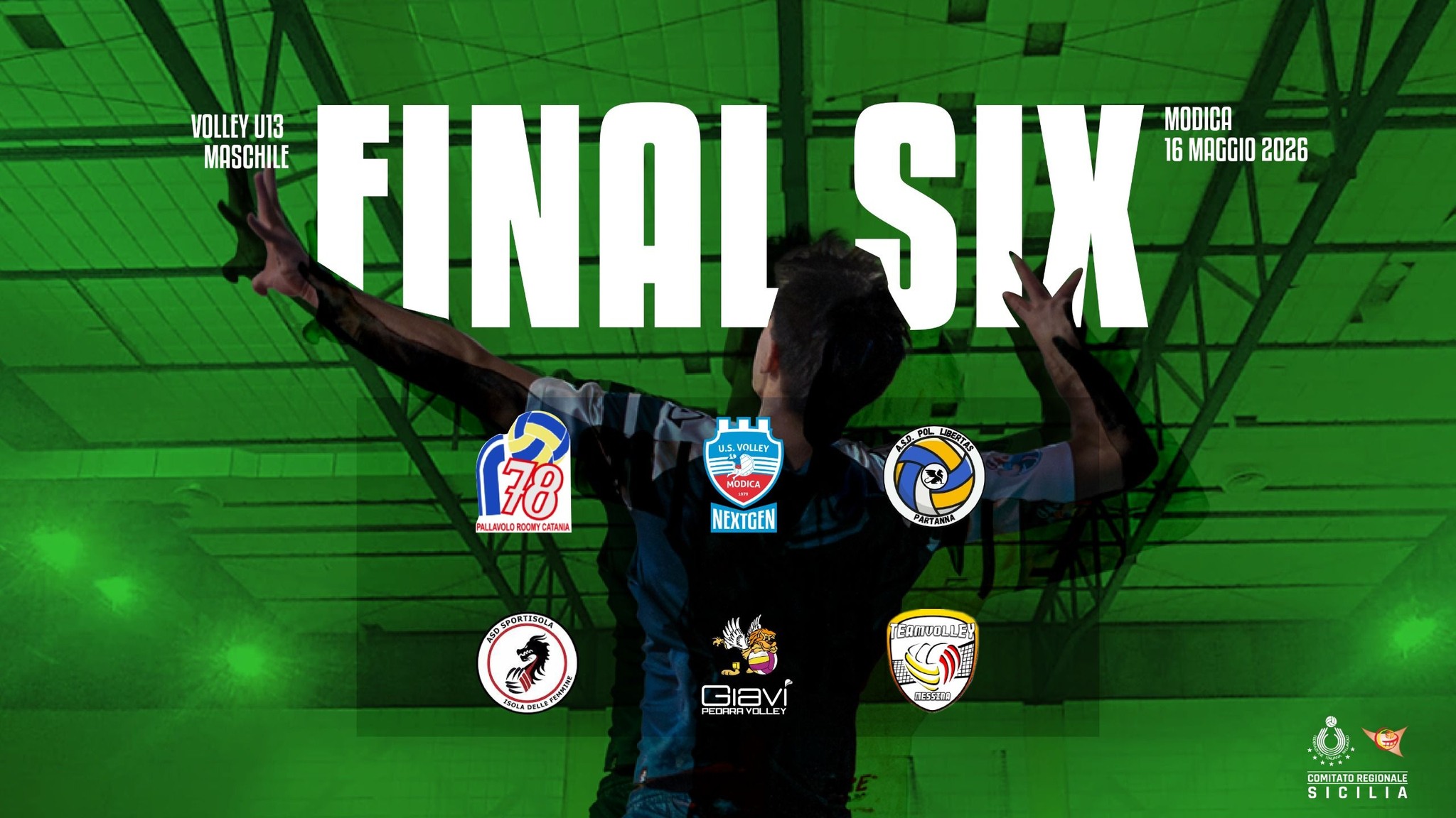 Modica capitale della pallavolo giovanile: domani la Final Six regionale Under 13 maschile