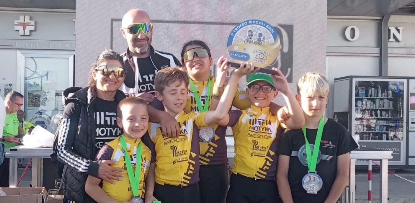 Motyka Bike School protagonista anche nel ciclismo su strada