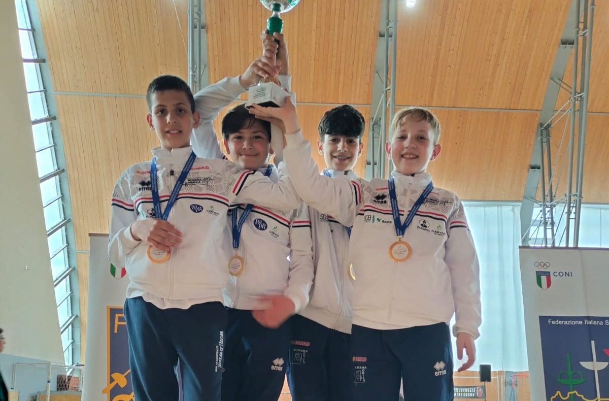 La Scherma Modica domina in Sicilia: doppietta d’oro nel Regionale a squadre Under 14