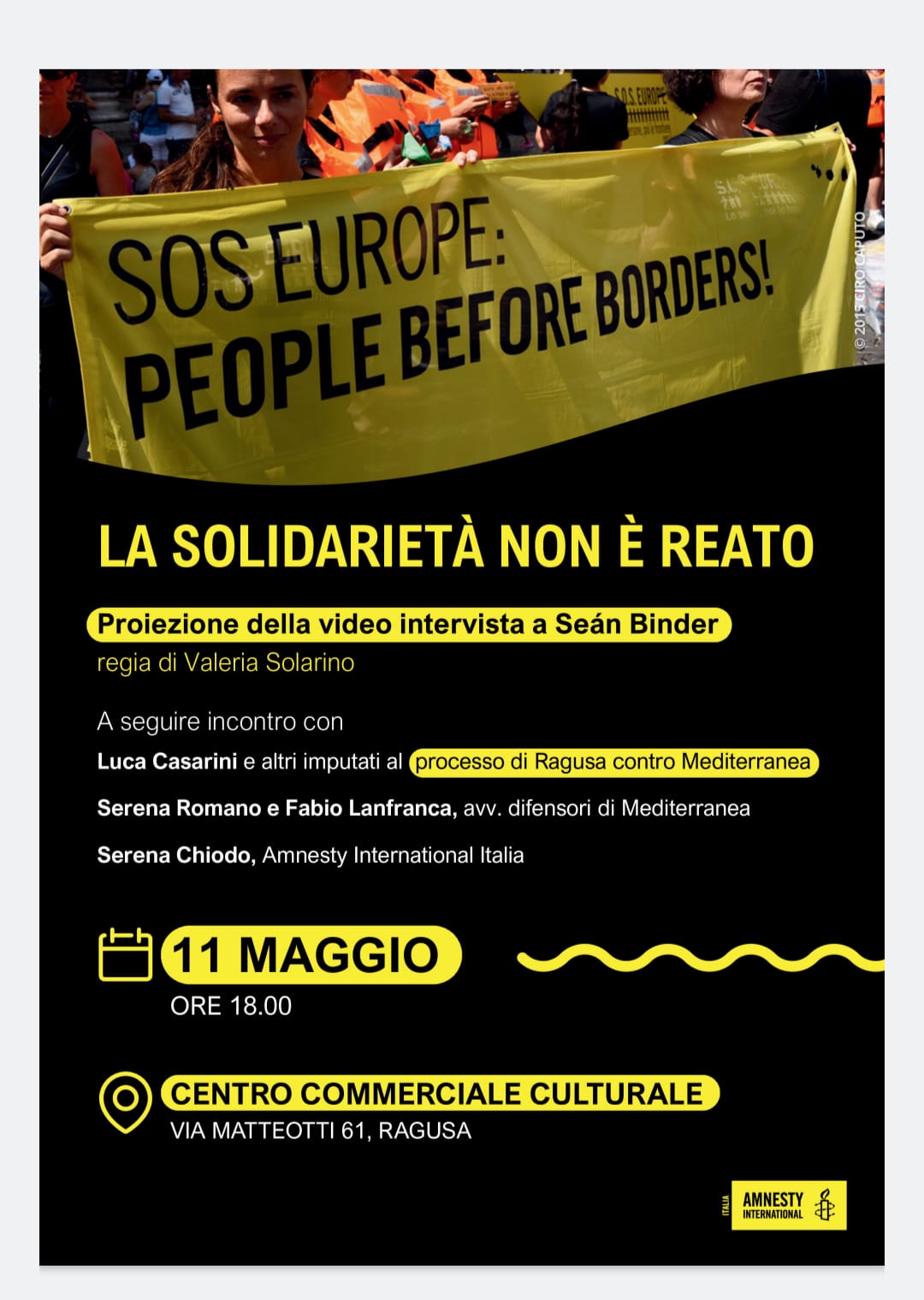La Solidarietà non è reato: Ragusa si mobilita per il caso Mediterranea
