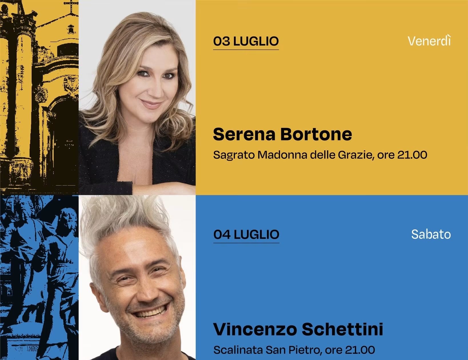 Scenari 2026 accende Modica: arrivano Serena Bortone, Vincenzo Schettini e Alessia Gazzola