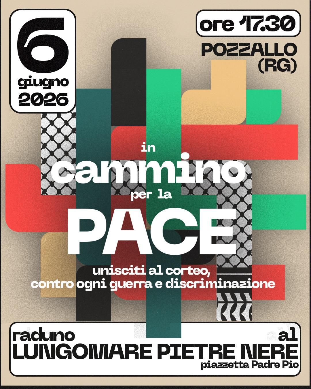 “In cammino per la pace” attraversa Pozzallo: attesa per il corteo del 6 giugno