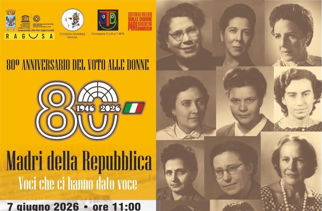 Dalle urne alla Carta fondamentale: Ragusa celebra le Madri della Repubblica