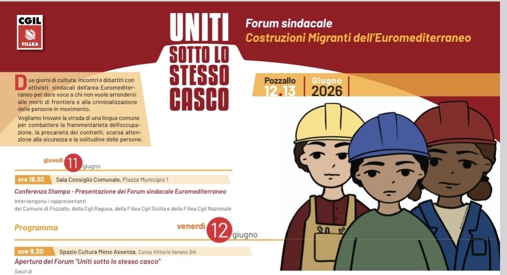 Diritti dei lavoratori migranti: il grande confronto euromediterraneo approda a Pozzallo