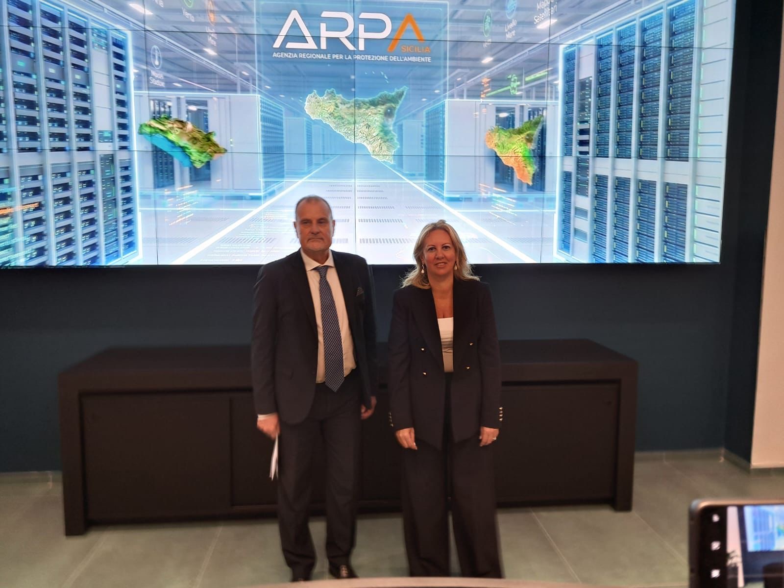 Inaugurata la Control Room di ARPA Sicilia, l’infrastruttura di nuova generazione per il monitoraggio ambientale