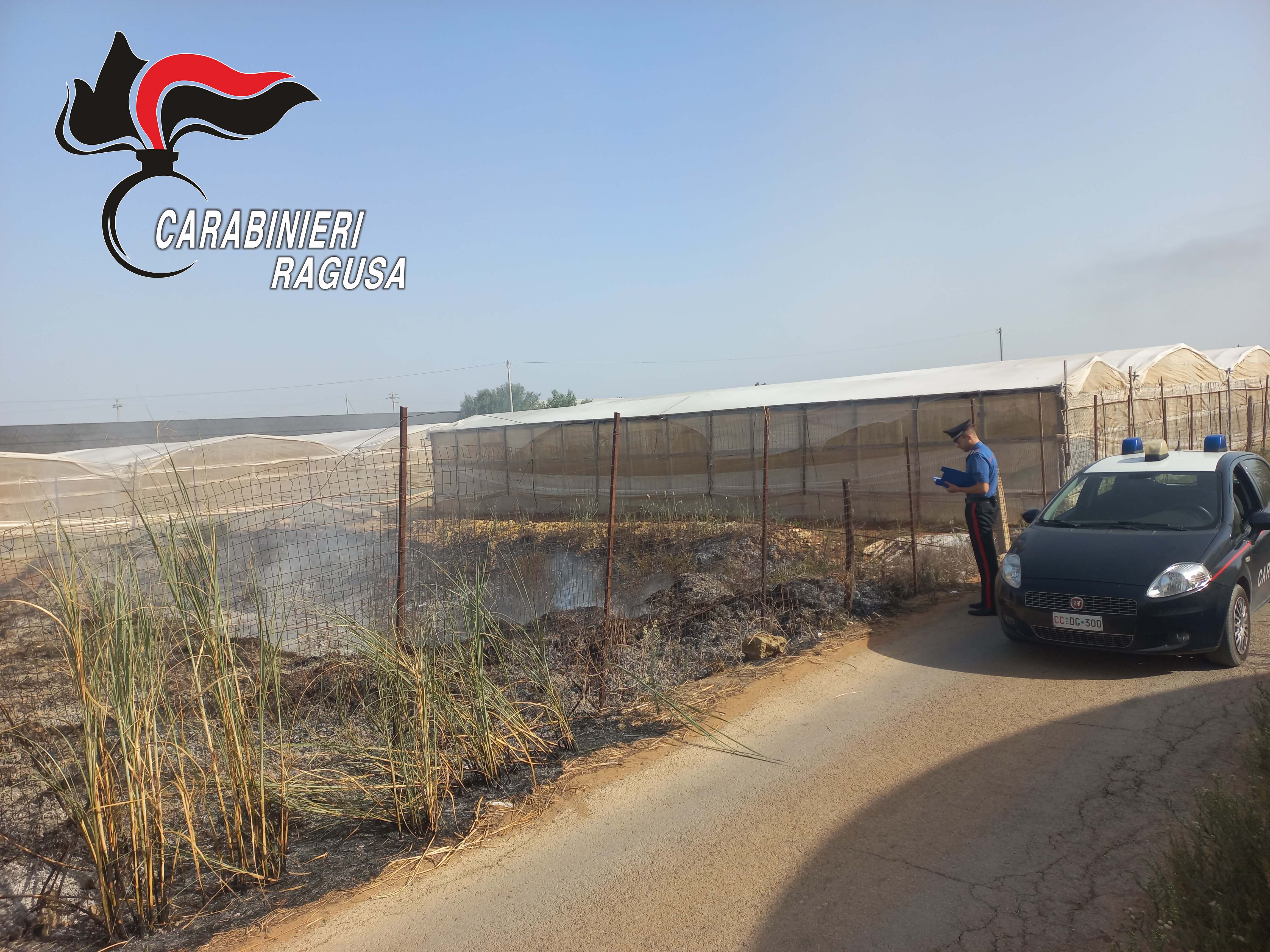 Blitz ambientale tra Scoglitti e Acate: terreno sequestrato e denunce per combustione illecita