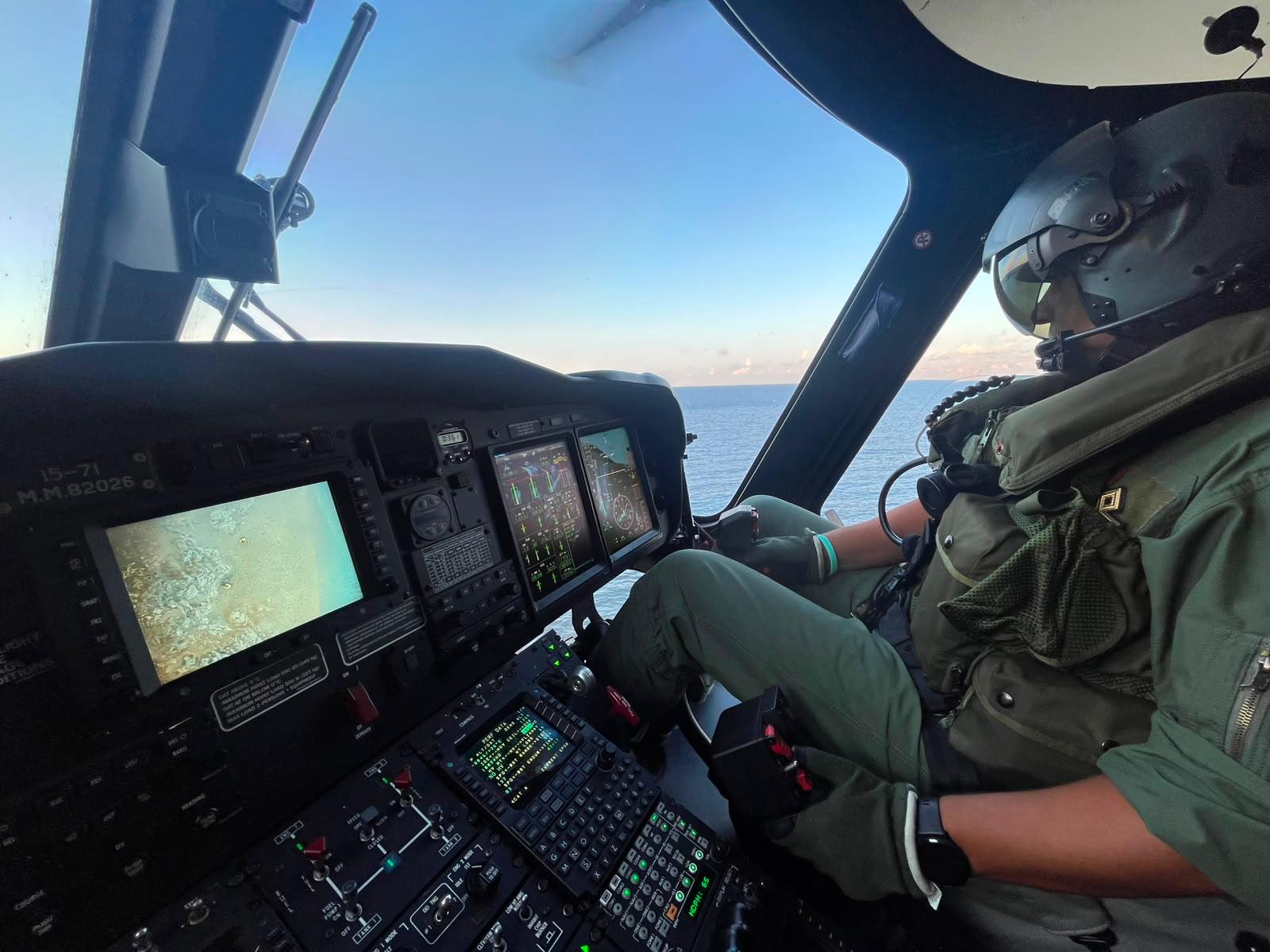 Sicilia: elicottero Aeronautica Militare soccorre donna nella riserva dello Zingaro